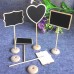 10Pcs Mini Wooden Chalkboard Blackboard Message Table Number Wedding Party Decor   332087796268
